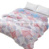 2020 Summer New Arrival Luxury Cotton Jacquard Waffle Grain Muslin Gauze 4 Layers Travel Sofa Bedding Summer Blanket for Adult thumbnail-2