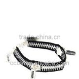 High Quality No.5 Silver Zipper Bracelet