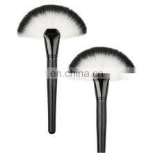 Professional Large Foundation Soft Fan Brush Make-Up Crystal Single Powder Brush Make Up Tool thumbnail-5