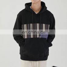 Oem Fashion Plain High Quality 100% Cotton Sweaters Thick Hoodies for Men thumbnail-3