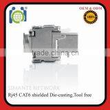 Rj45 Ftp Cat6 Keystone Jack Shielded Stp Tooless Modular