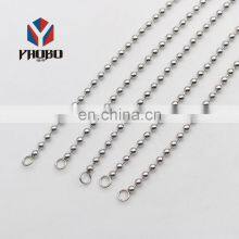 Customized Wholesale Ball Beads Chain Chains For Necklace Bracelet Jewelry Making Welding Beads Chain thumbnail-3