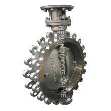 Manufacturer Wholesale ANSI Butterfly Valve Stainless Steel Lug Hard Seal Worm Gear Butterfly Valve thumbnail-3