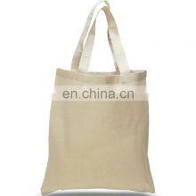 Wholesale Custom Print Summer Ladies Fashion Luxury Cotton Jute Women's Canvas Tote Shopping Bags thumbnail-3