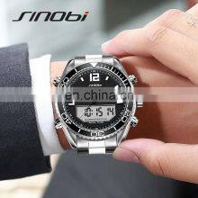 SINOBI Digital Watch Men Sports S9731G Multifunction Watch Online Dual Movement Quartz Watches Motre Pour Homme Saat thumbnail-2