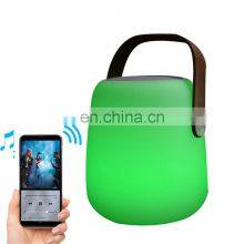 Cube Chair Led Sound Speaker Wireless Factory Waterproof Rechargeable Cordless Portable Plastic Music Speaker With Led Lighting thumbnail-3