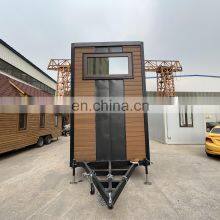 Double Layer Mobile Container on Wheels Modular Prefab Trailer Home thumbnail-4