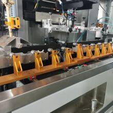 Automatic Commercial Servo Cylindrical Round Oval Flat Water Plastic Glass Cosmetic Bottle Led UV Silk Screen Printing Printer Machine thumbnail-4