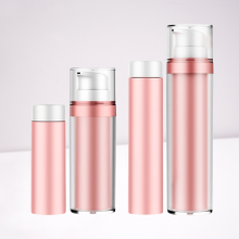 30ml 50ml Refillable Airless Bottle Refillable PET Airless Pump Bottle Sustainable Cosmetic Packaging