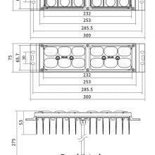 LED Glass Lens Module Light Source Projection Light 50W Module High Pole Light M4G5 Street Light Module M212 Tunnel Light Magnolia Light LED Module thumbnail-3