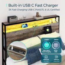 Intelligent Bed With RGB Light Fast Charging Multi-functional Bed thumbnail-3