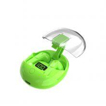 Low Latency Transparent One Touch Key Bluetooth Earphone TWS Stereo Earbuds With LED Display thumbnail-5