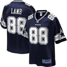 NFL PRO LINE Men's CeeDee Lamb Navy Dallas Cowboys Player Jersey thumbnail-1
