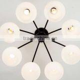 2016 New Wrought Iron Candle Chandelier LampZH-6048 thumbnail-4