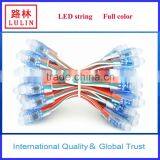 export Wholesale 9mm 12mm rgb full color led pixel string light 5v 0.3w led string