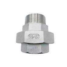 Stainless Steel Male and Female Threaded Union, Cast Pipe Fittings With Male and Female Threads Unions thumbnail-5