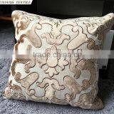 Velvet Applique Embroider Pillow thumbnail-3