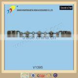 Color Stone With Decorative Chain