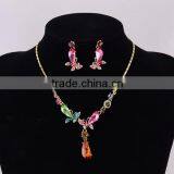 Classic Wholesale Fashion Jewelry Handmade Mix Color Crystal Jewelry Set thumbnail-3