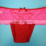 Extreme Excellent Quality Romantic Red Sheer G-string thumbnail-6