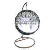 Hammock Rattan Swing Hanging Chair Suspension Seat Lounge Egg Shaped Indoor Swing Chair thumbnail-3