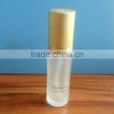 30ml Frosted Glass Lotion Bottle With Golden Pump Spray