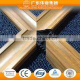 6351 T3-T8 0.8-1.4mm Aluminum Extruded for Single Hung Windows With Polished Finish