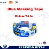 High quality !!! Blue Tape / High Temperature Tape 3D Printer Platform Heat Resistant 25.4mm*54.8m, 3M2090 tape