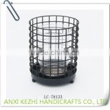 LC-78133 Cheap promotion wrought iron metal table desktop tealight Candle Holder