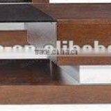 2015 New Design Tempered Black Glass Coffee Table SK1203A thumbnail-1