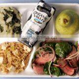 Disposable Biodegradable 5 Compartments Lunch Tray