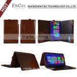 China Hot Selling Leather Tablet Keyboard Cases for Asus Transformer Book T300 Chi 12.5 Inch