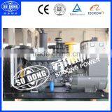 CE ISO9001 125KVA / 100KW WEICHAI Diesel Generatorset Land /(three Security Protection With Alarm Function) 100KW Copper Motor