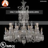 Baccarat Sense Clear Luxury Crystal Chandelier with 24 Light