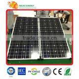 160W portable folding solar emergency charger