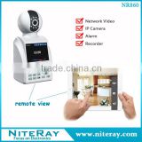 Sd card cmos viewerframe mode ip network phone camera with wireless home alarm system wifi