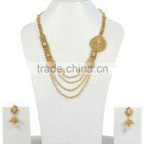 Indian Bollywood Style Side Broach Kind Necklace Sets