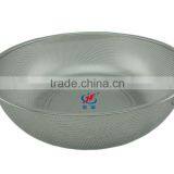 New Products kitchen stainless steel baskets for fruit and vegetable with handle