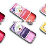 2014 Hot Sale Slide Lid Balm Tin