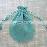 Customized Velvet Pouch Blue thumbnail-1