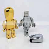 hot selling metal Robot usb flash drive