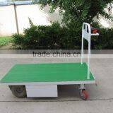 China 300kg Light Load Battery Electric Powered Platform Trolley thumbnail-2