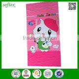 Wholesale Custom Printed Cartoon Microfiber Bath Towels for Children thumbnail-2