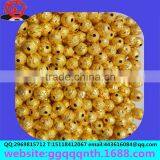 Solid Hollow Perforation Drilled Flash Sand Grind Arenaceous Beads Round Ball thumbnail-1