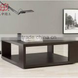 Simple fashion square coffee table designe/ particleboard coffee table/MDF coffee table