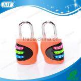 AJF TSA Style Fashion Modeling 3 Digits Colorful Novel High Quality Custom Luggage Bag Lock Quality Choice thumbnail-3