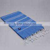 Custom Design 100% Cotton Material 70*150cm Softtextile Fouta Towel for Beach thumbnail-6