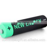Special Pvc Mini Battery Shape Power Bank for Your Choice 2200mah/2600mah