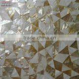 White and Yellow Shell Mosaic Tiles With High Quality