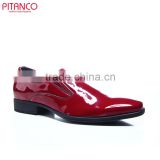 New style Red patent leather mens formal shoes